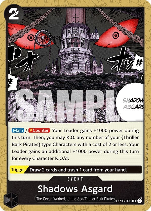 Shadows Asgard (OP06-095) (Wings of the Captain)