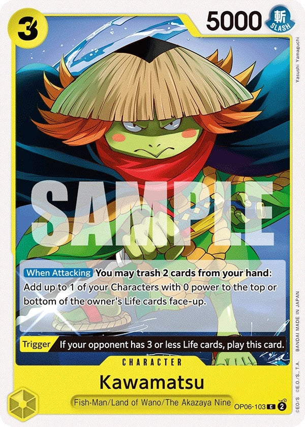 Image for Kawamatsu (OP06-103) (Wings of the Captain) - One Piece Card Game