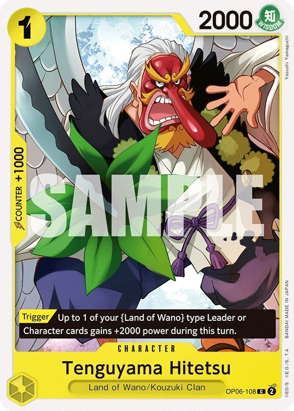 Image for Tenguyama Hitetsu (OP06-108) (Wings of the Captain) - One Piece Card Game