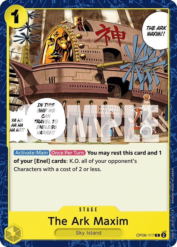Image for The Ark Maxim (OP06-117) (Wings of the Captain) - One Piece Card Game