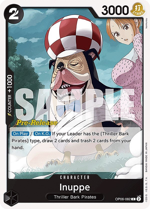 Inuppe (OP06-082) (Wings of the Captain Pre-Release Cards)