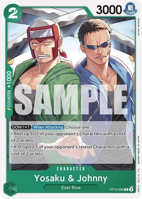 Yosaku & Johnny (ST12-006) (Starter Deck 12: Zoro and Sanji)