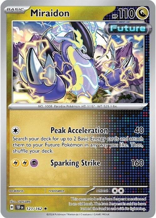Image for Miraidon (121/162) (SV05: Temporal Forces) - Pokemon