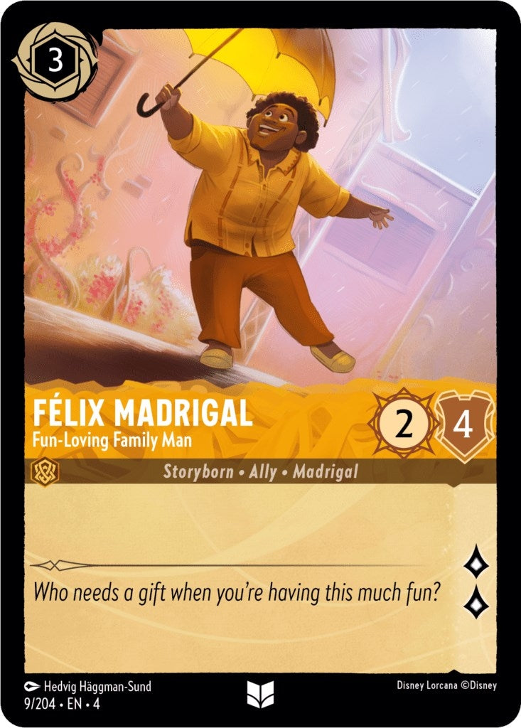 Felix Madrigal - Fun-Loving Family Man (9/204) (Ursula's Return)