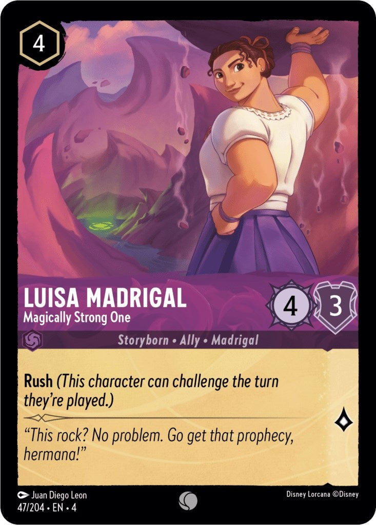 Luisa Madrigal - Magically Strong One (47/204) (Ursula's Return)