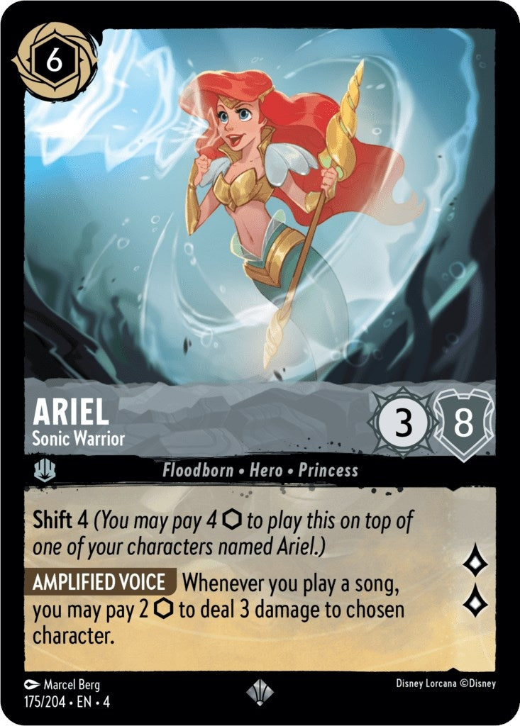 Ariel - Sonic Warrior (175/204) (Ursula's Return)