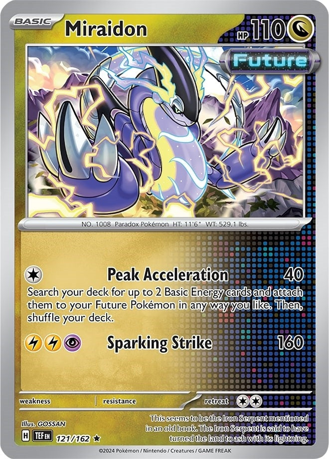 Image for Miraidon (121/162) (Deck Exclusives) - Pokemon
