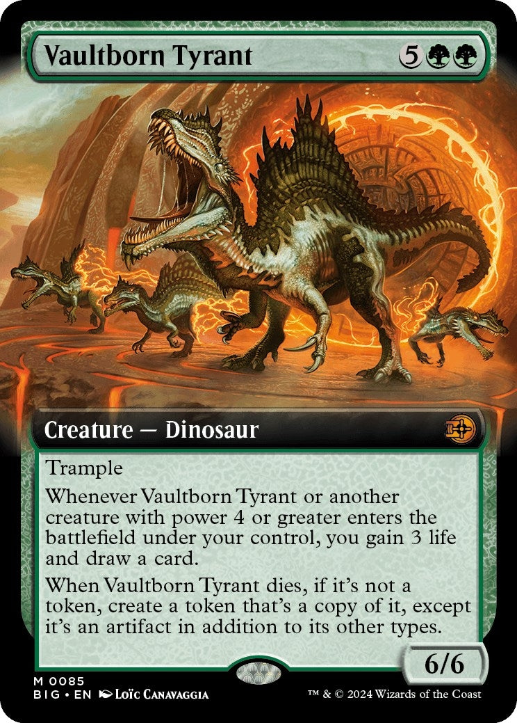 Vaultborn Tyrant (Extended Art) (85)