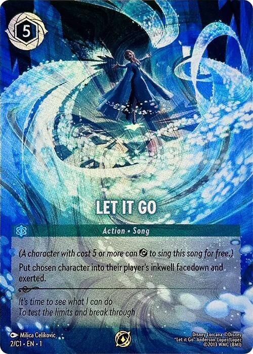 Let It Go (2) (Disney Lorcana Promo Cards)