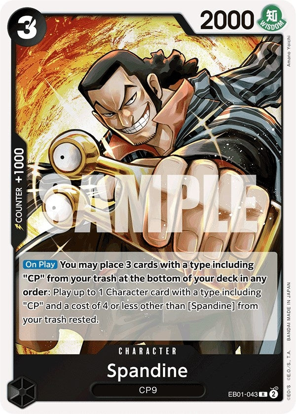Image for Spandine (EB01-043) (Extra Booster: Memorial Collection) - One Piece Card Game