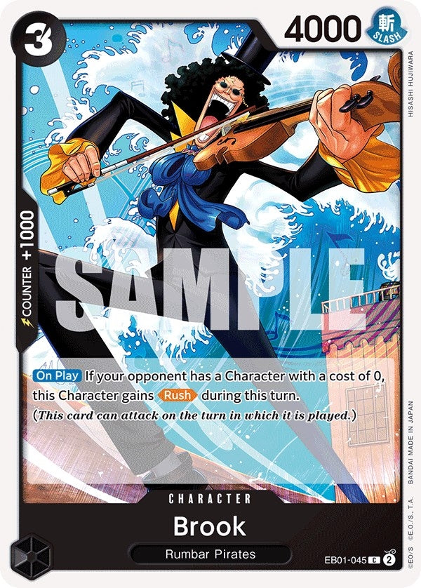 Brook (045) (EB01-045) (Extra Booster: Memorial Collection)