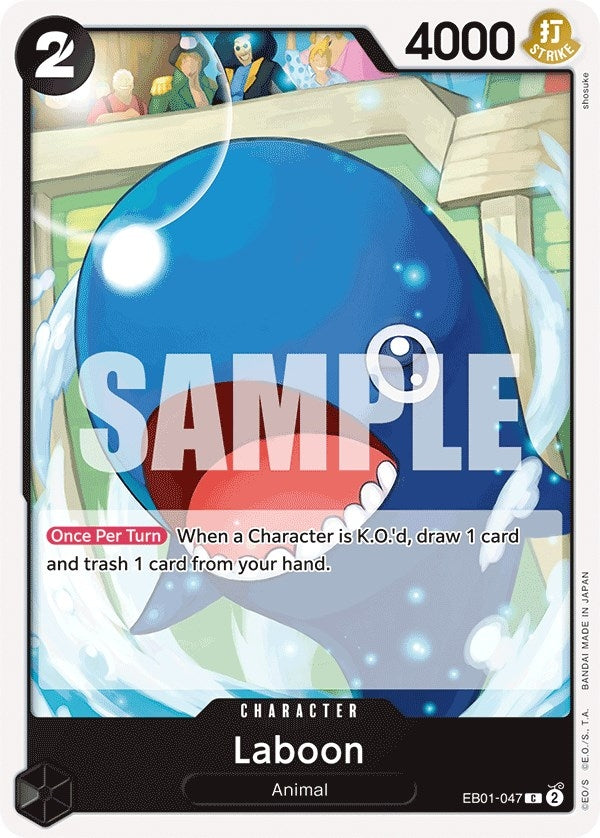 Laboon (047) (EB01-047) (Extra Booster: Memorial Collection)