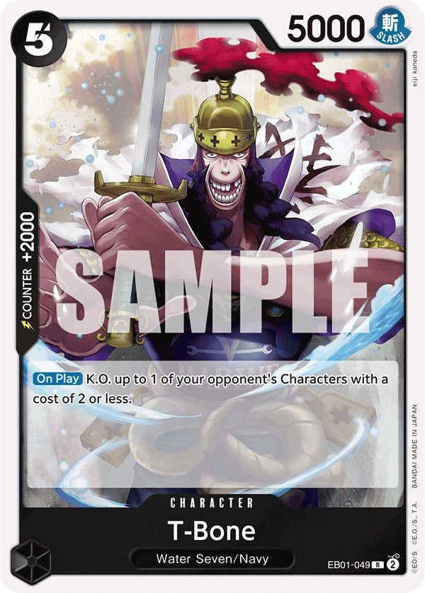 Image for T-Bone (EB01-049) (Extra Booster: Memorial Collection) - One Piece Card Game