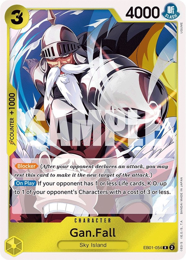 Image for Gan.Fall (EB01-054) (Extra Booster: Memorial Collection) - One Piece Card Game