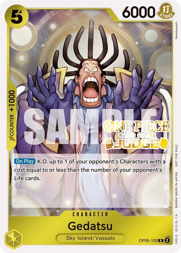 Image for Gedatsu (Judge Pack Vol. 3) (OP05-102) (One Piece Promotion Cards) - One Piece Card Game