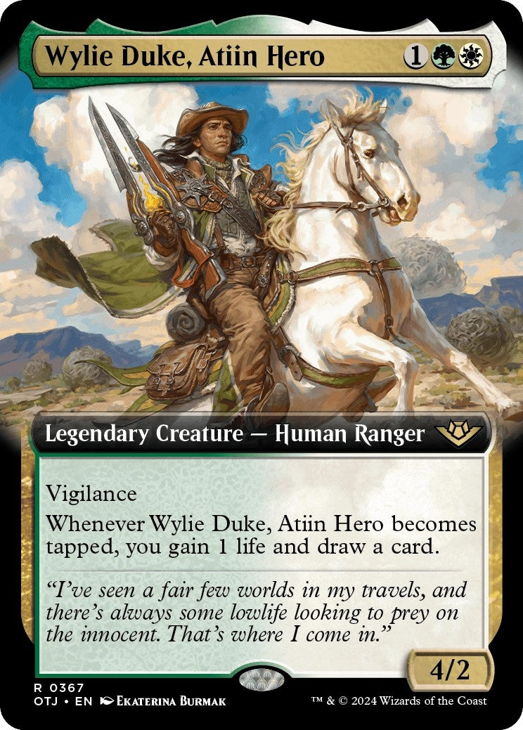 Wylie Duke, Atiin Hero (Extended Art) (367)