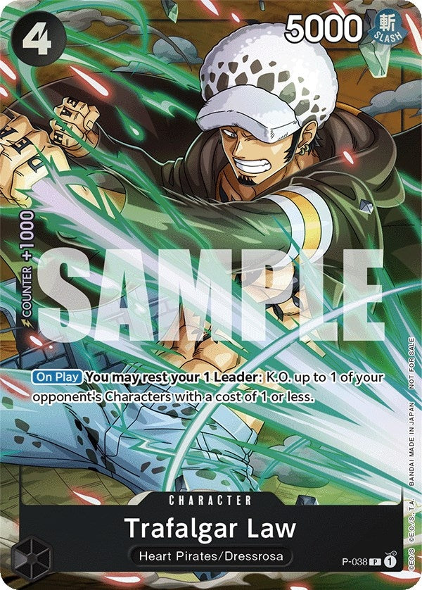 Image for Trafalgar Law (Event Pack Vol. 4) (P-038) (One Piece Promotion Cards) - One Piece Card Game