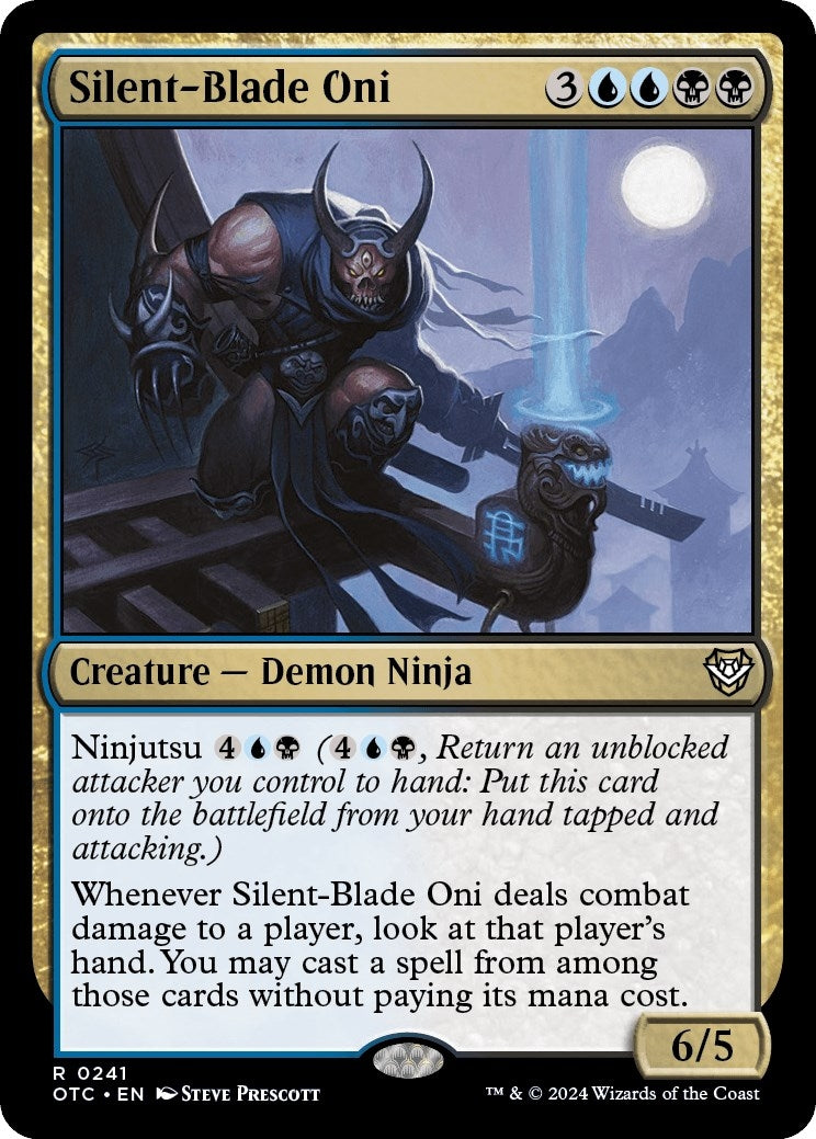 Image for Silent-Blade Oni (241) (OTC) - Magic: The Gathering