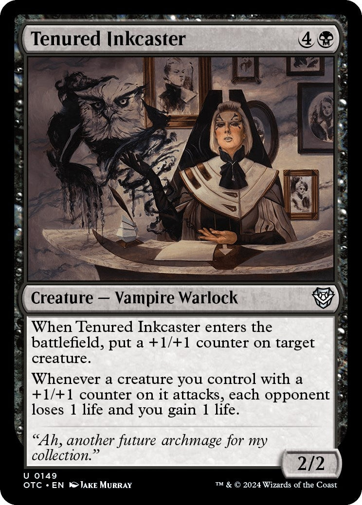 Image for Tenured Inkcaster (149) (OTC) - Magic: The Gathering