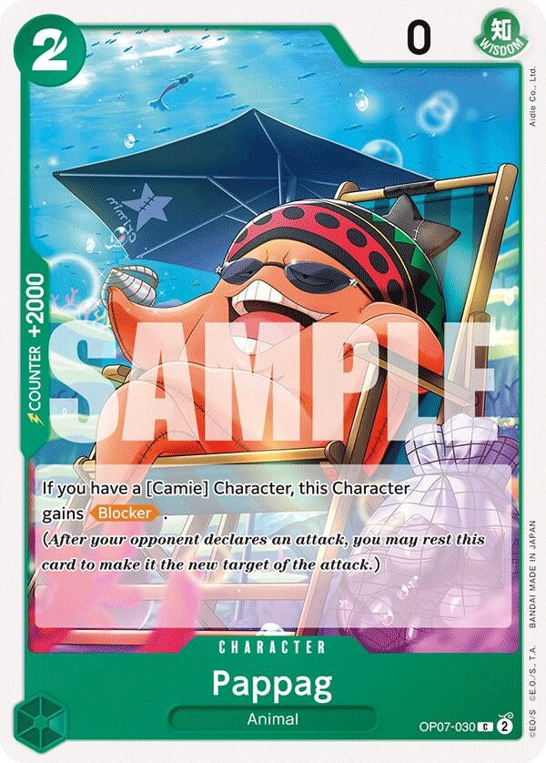 Image for Pappag (OP07-030) (500 Years in the Future) - One Piece Card Game