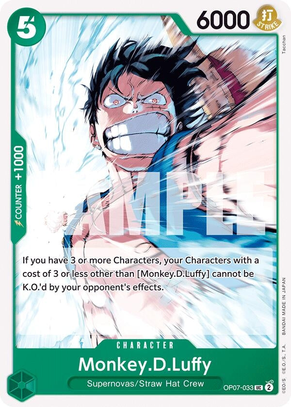 Monkey.D.Luffy (033) (OP07-033) (500 Years in the Future)