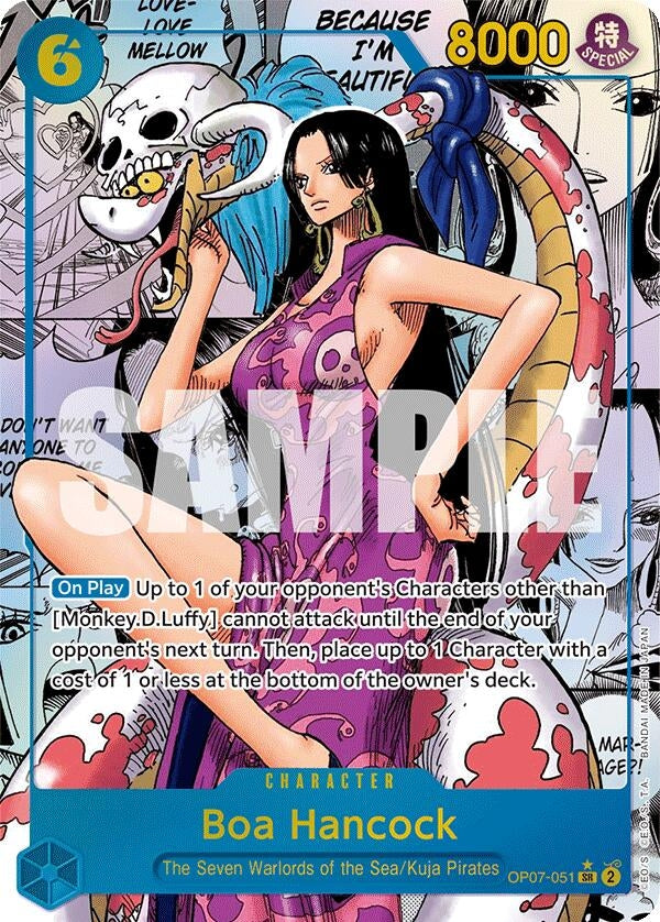 Boa Hancock (051) (Parallel) (Manga) (OP07-051) (500 Years in the Future)