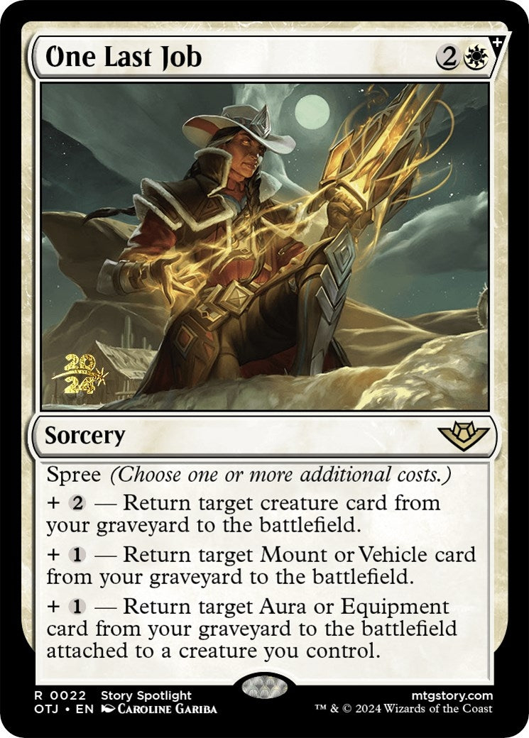 One Last Job (22) (Prerelease Cards)