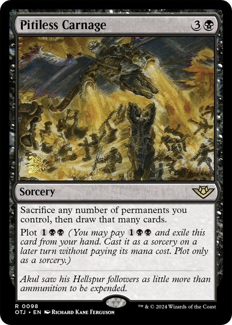 Pitiless Carnage (98) (Prerelease Cards)