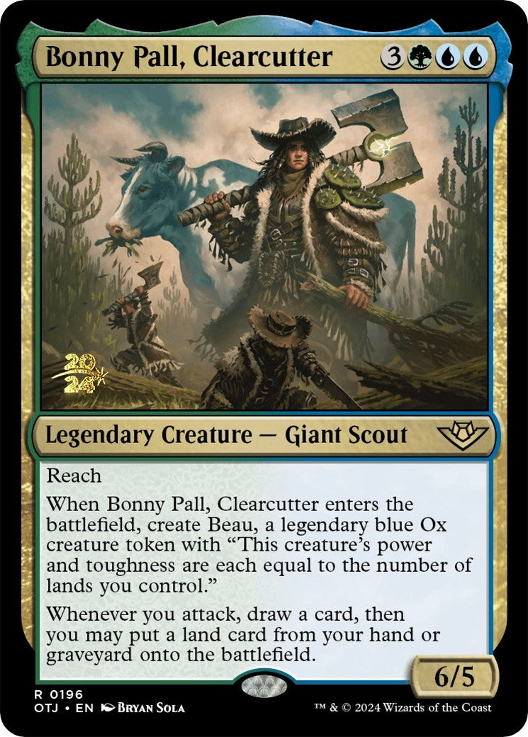 Bonny Pall, Clearcutter (196) (Prerelease Cards)
