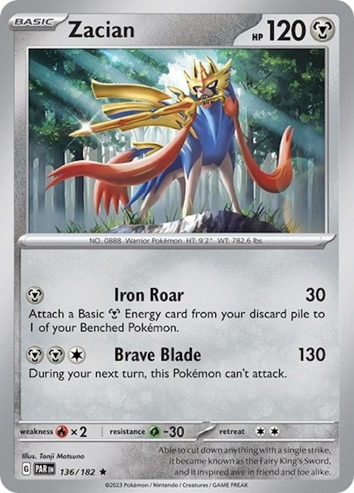 Zacian (136/182) (Deck Exclusives)