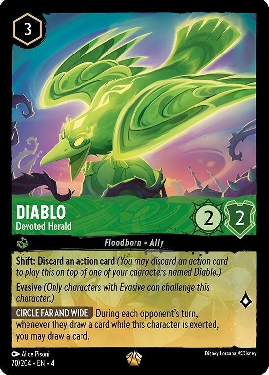 Diablo - Devoted Herald (70/204) (Ursula's Return)