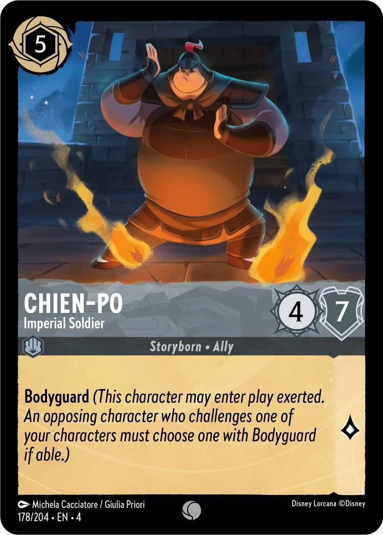 Chien-Po - Imperial Soldier (178/204) (Ursula's Return)