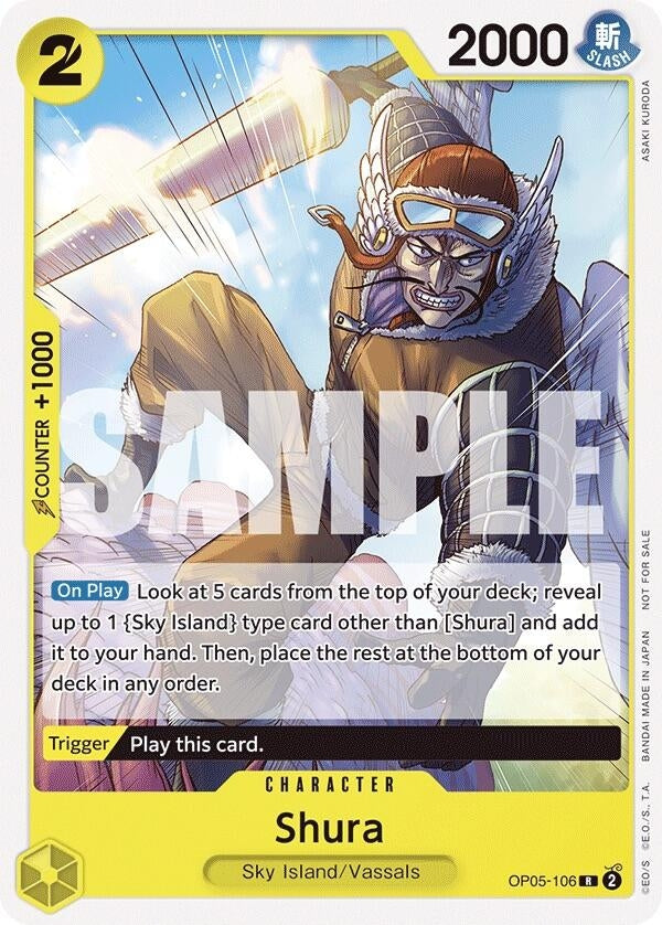 Image for Shura (Tournament Pack Vol. 7) (OP05-106) (One Piece Promotion Cards) - One Piece Card Game