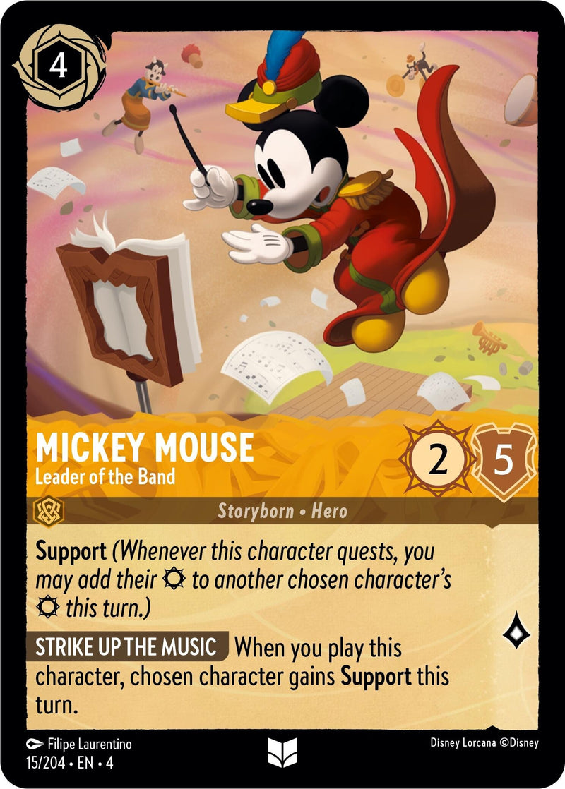 Mickey Mouse - Leader of the Band (15/204) (Ursula's Return)
