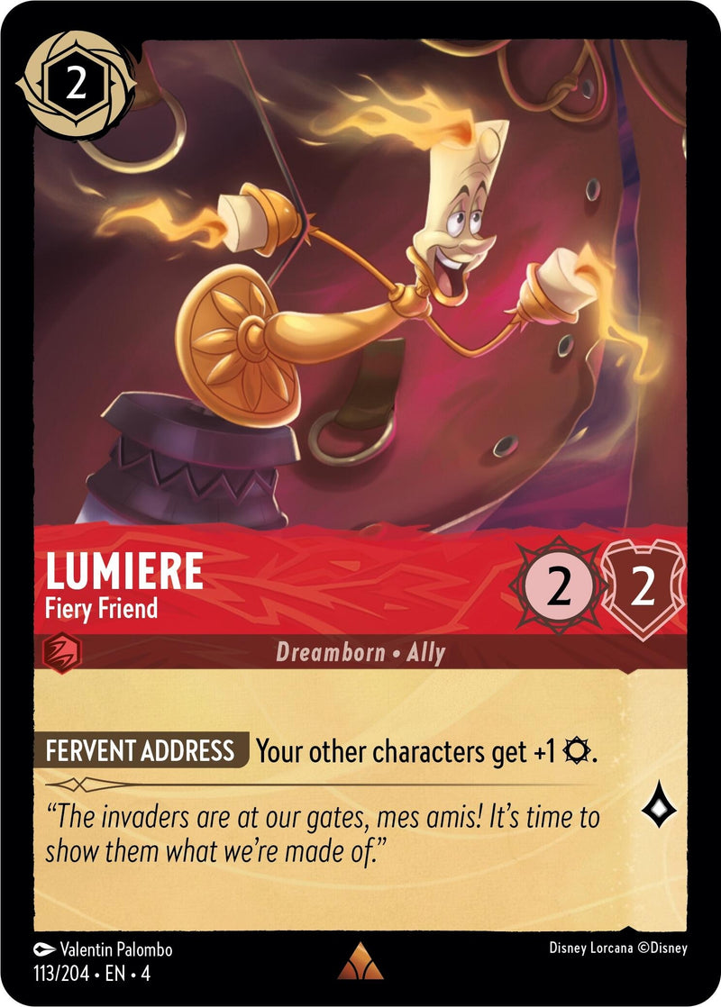 Lumiere - Fiery Friend (113/204) (Ursula's Return)