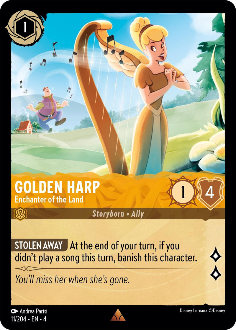 Golden Harp - Enchanter of the Land (11/204) (Ursula's Return)
