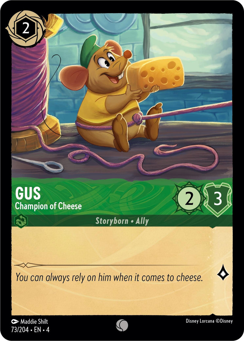 Gus - Champion of Cheese (73/204) (Ursula's Return)