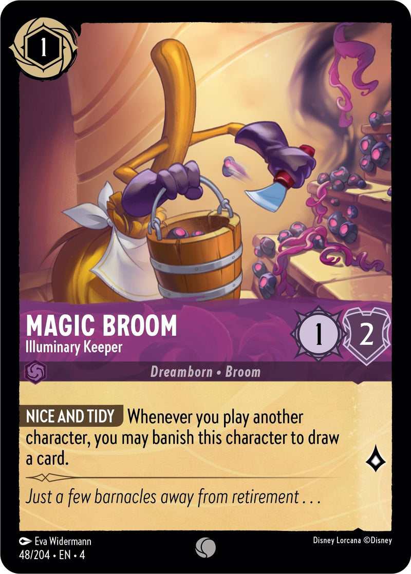 Magic Broom - Illuminary Keeper (48/204) (Ursula's Return)