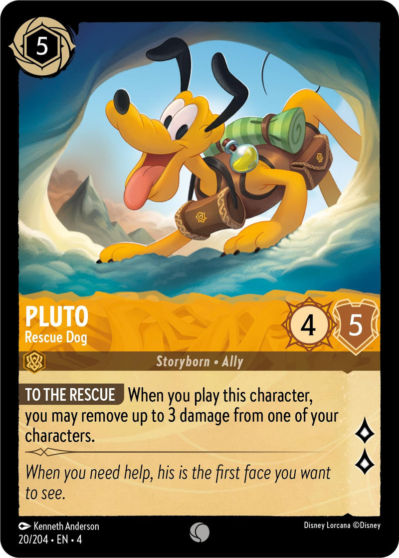 Pluto - Rescue Dog (20/204) (Ursula's Return)