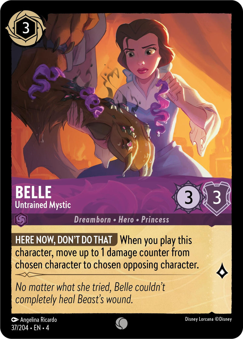 Belle - Untrained Mystic (37/204) (Ursula's Return)