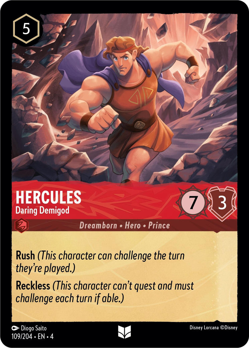 Hercules - Daring Demigod (109/204) (Ursula's Return)