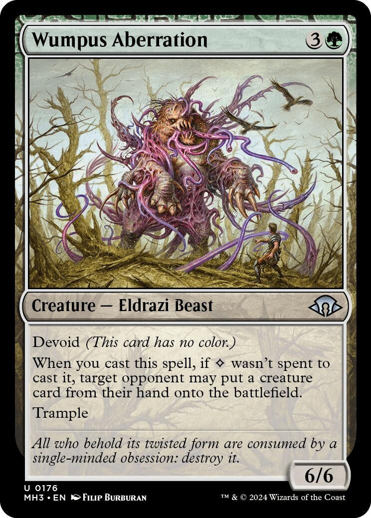 Image for Wumpus Aberration (176) - Magic: The Gathering