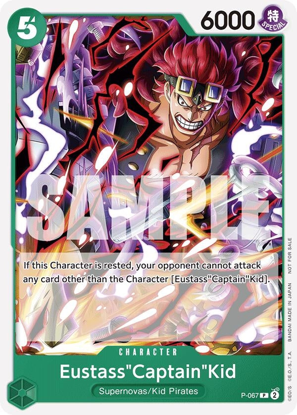 Image for Eustass"Captain"Kid (OP-07 Pre-Release Tournament) (P-067) (One Piece Promotion Cards) - One Piece Card Game