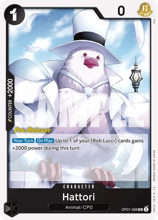 Hattori (OP07-088) (500 Years in the Future Pre-Release Cards)