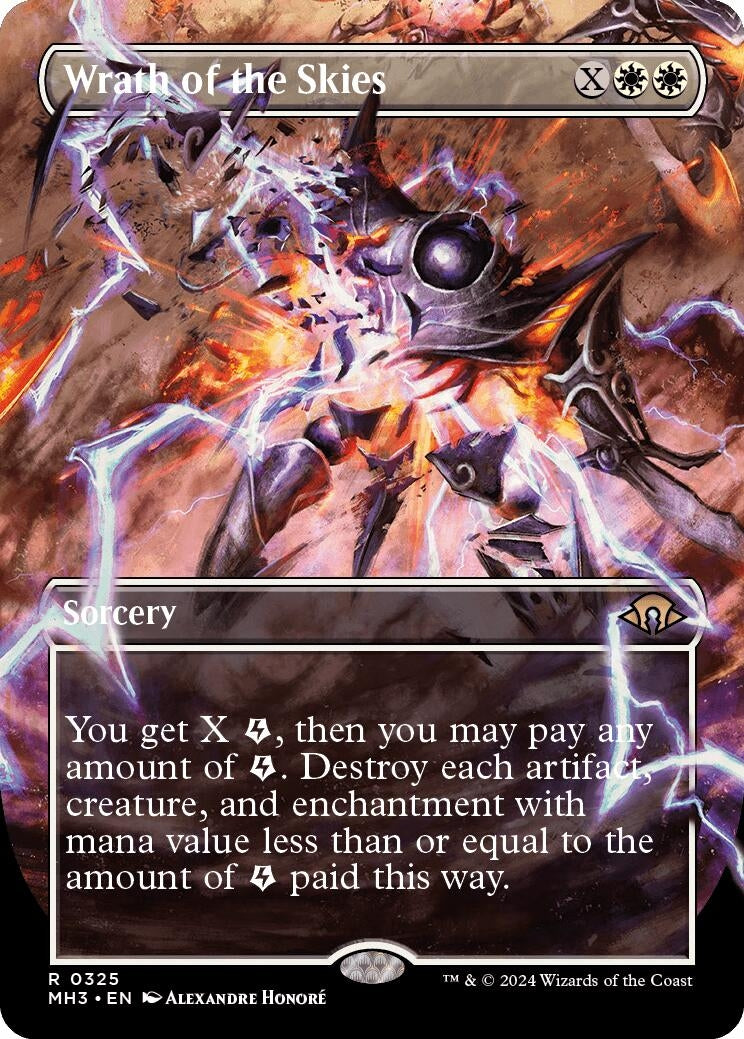 Image for Wrath of the Skies (Borderless) (325) - Magic: The Gathering