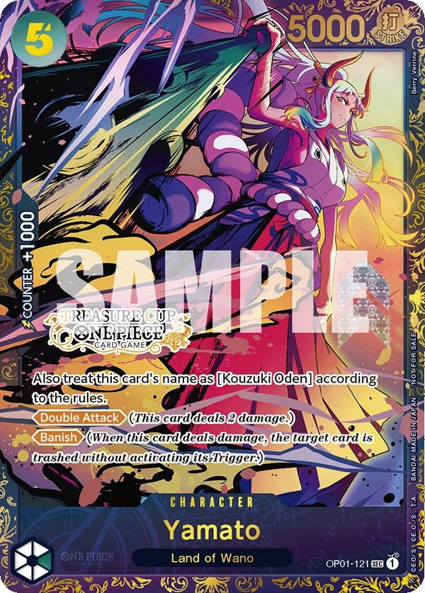 Yamato (Treasure Cup) (OP01-121) (One Piece Promotion Cards)