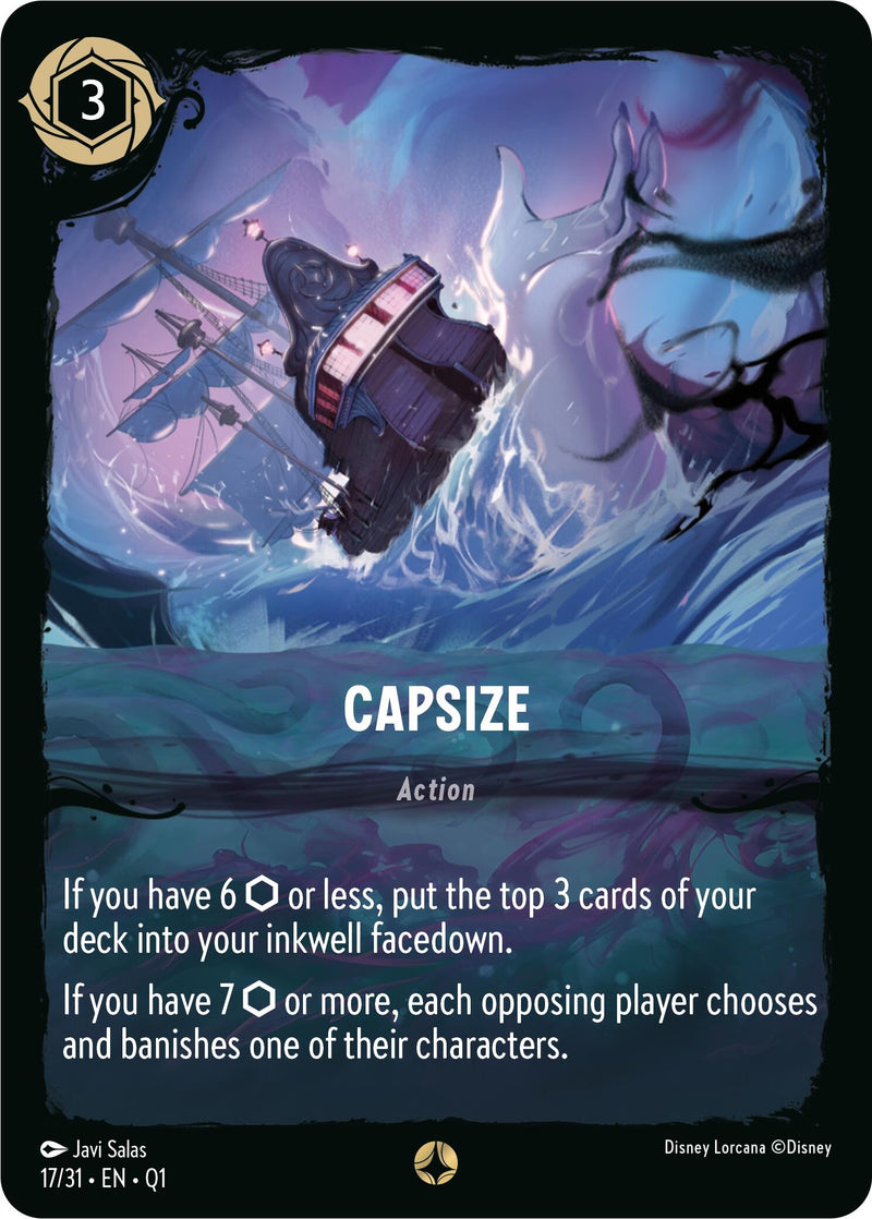 Capsize (17/31) (Illumineer's Quest: Deep Trouble)