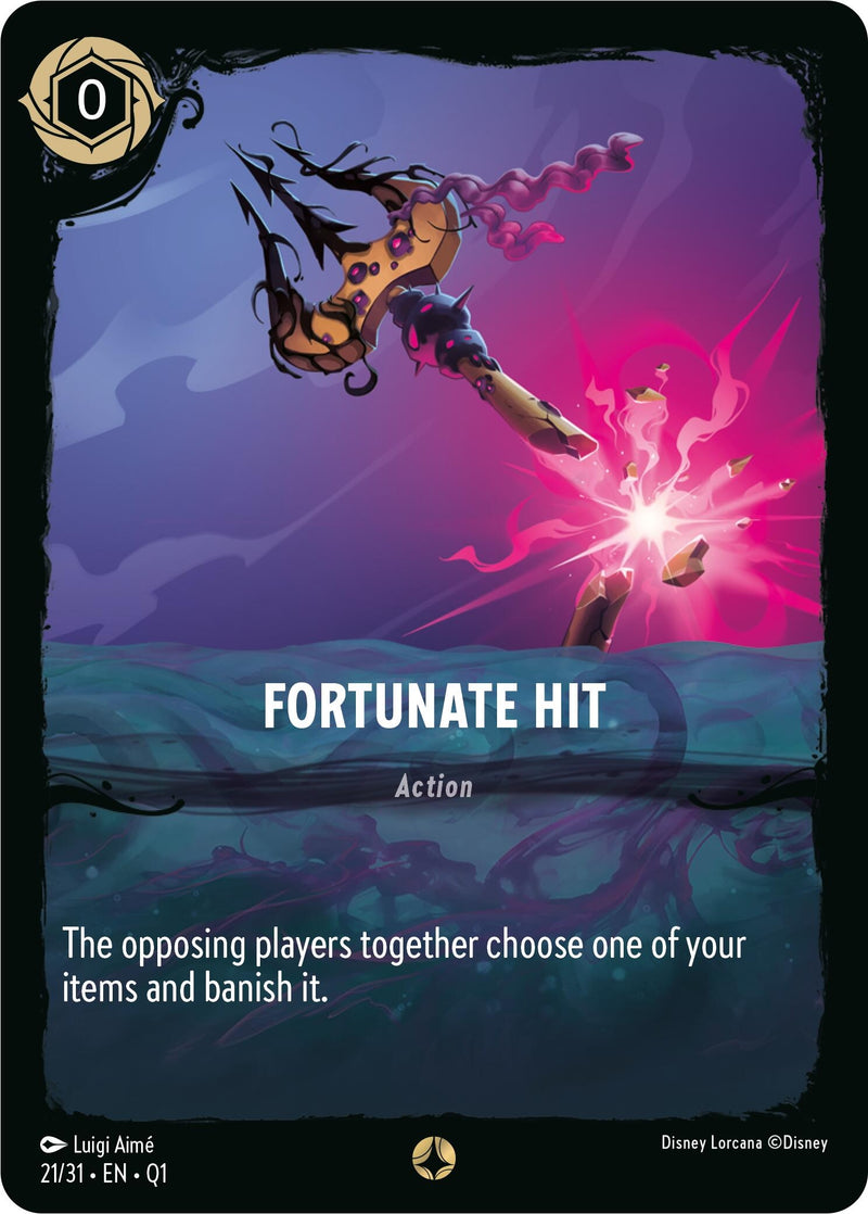 Fortunate Hit (21/31) (Illumineer's Quest: Deep Trouble)