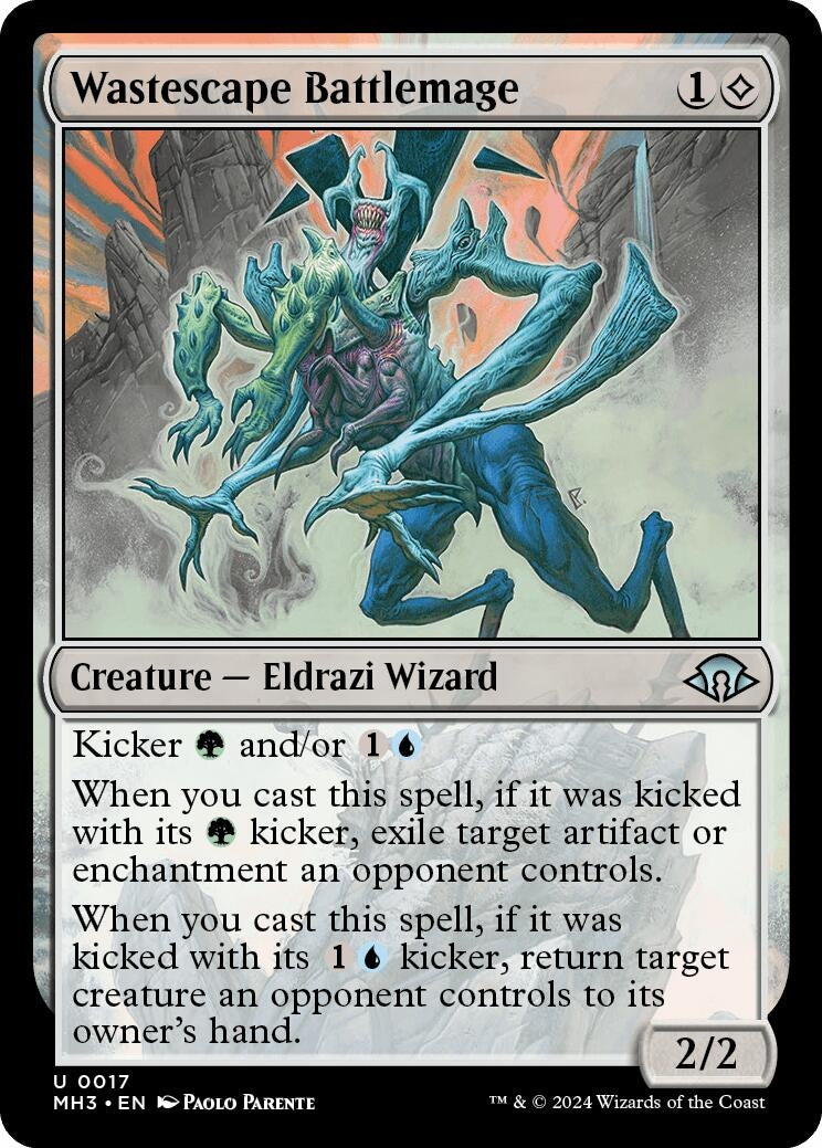 Image for Wastescape Battlemage (17) - Magic: The Gathering