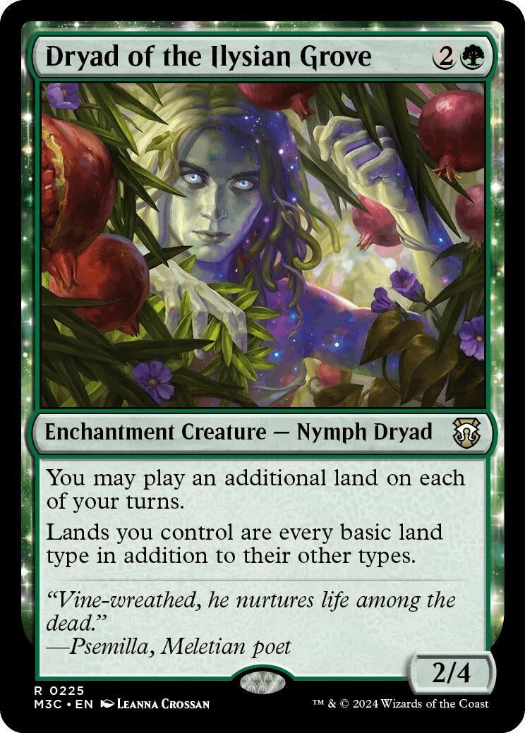 Dryad of the Ilysian Grove (225) (Commander: Modern Horizons 3) (M3C)